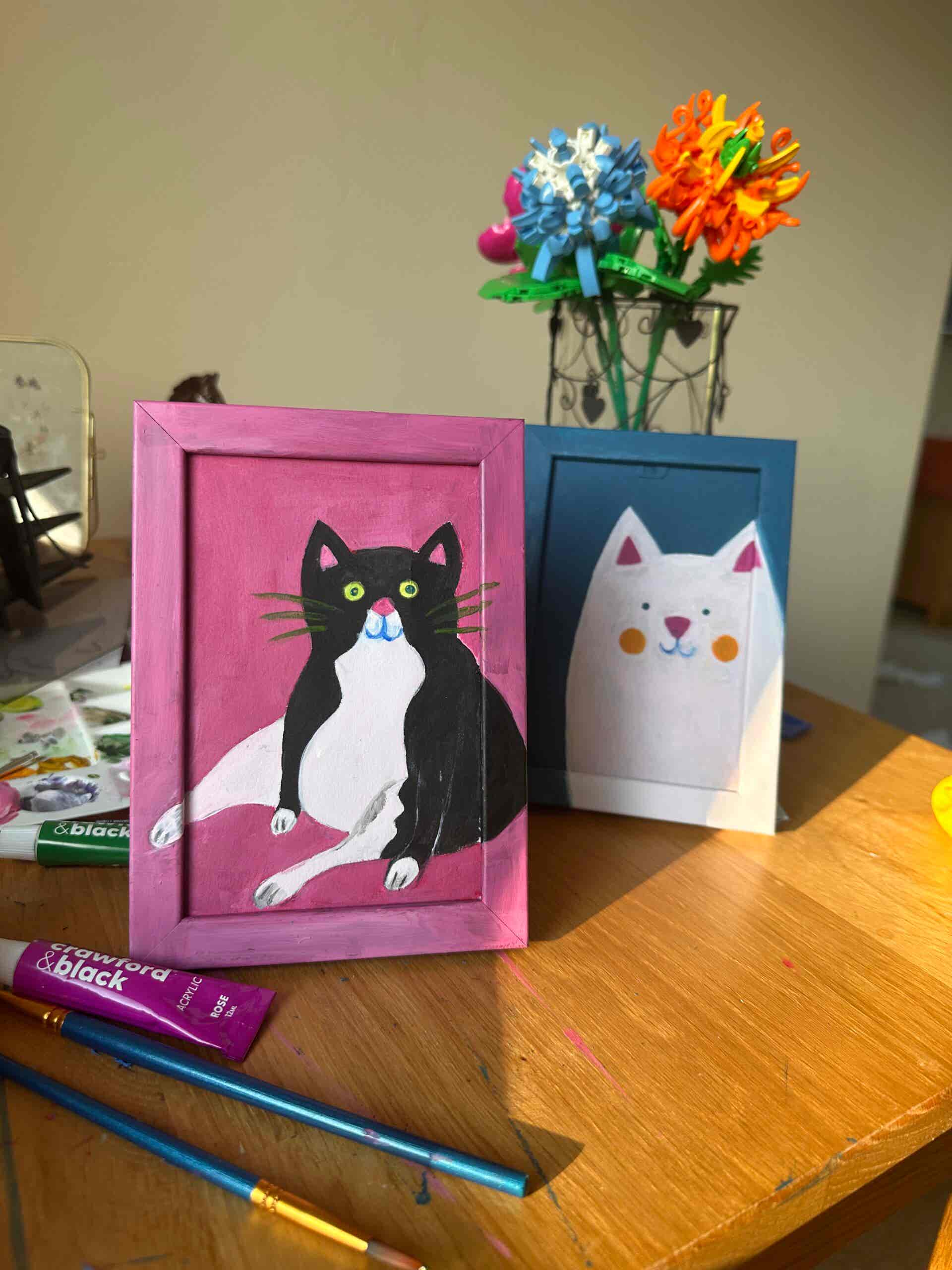 Personalized Acrylic Pet Illustration Frame